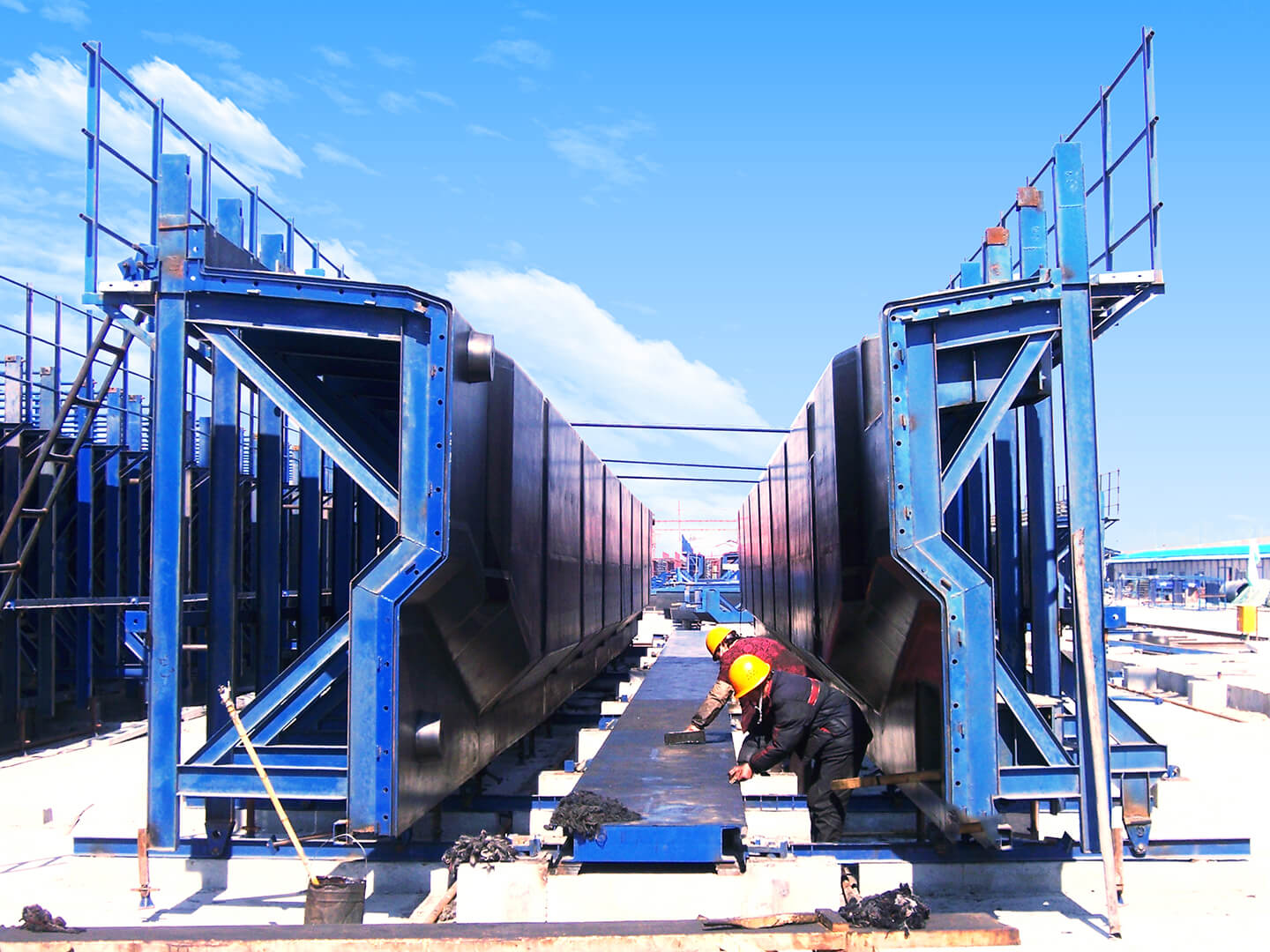 中鐵十局二公司鐘祥漢江二橋